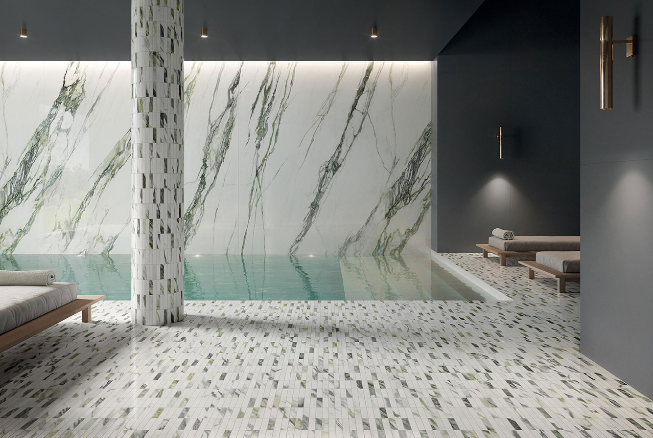 CHARM EXPERIENCE CHARM GREEN / CALACATTA GREEN MURETTO